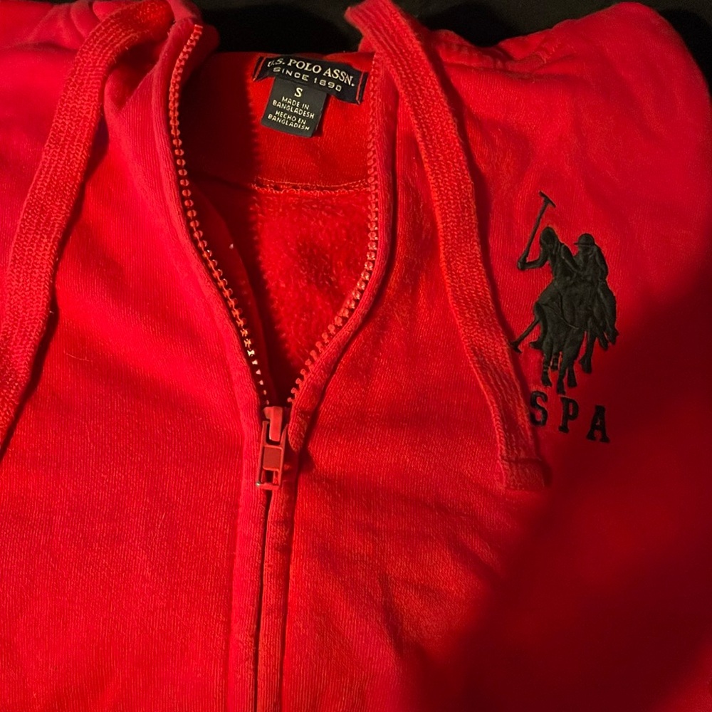 U.S. Polo Assn. U.S Polo Assn. Hoodie - Women color Red size small